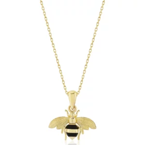 Bee Mine Altın Arı Zincirli Kolye